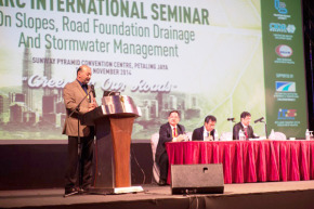 Séminaire international "Drainage des talus et des fondations, et gestion des pluies torrentielles" à Kuala Lumpur (Malaisie)