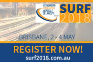 Etes-vous prêt ? Le « 8e Symposium sur les caractéristiques de la surface des chaussées : SURF 2018 » approche !