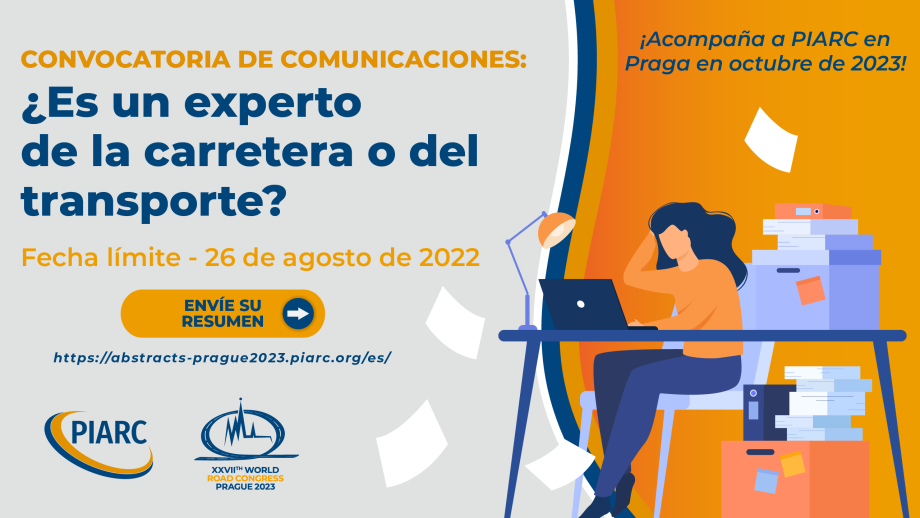 XXVIIº Congreso Mundial de la Carreteras - Praga 2023 - Abierta la convocatoria de comunicaciones