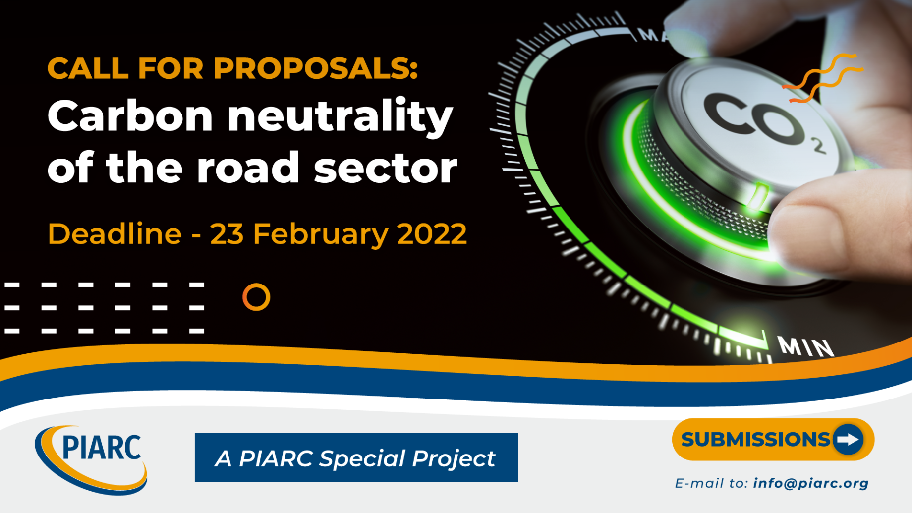 PIARC launches a new call for proposals: special project on carbon neutrality in the road sector. Get involved!