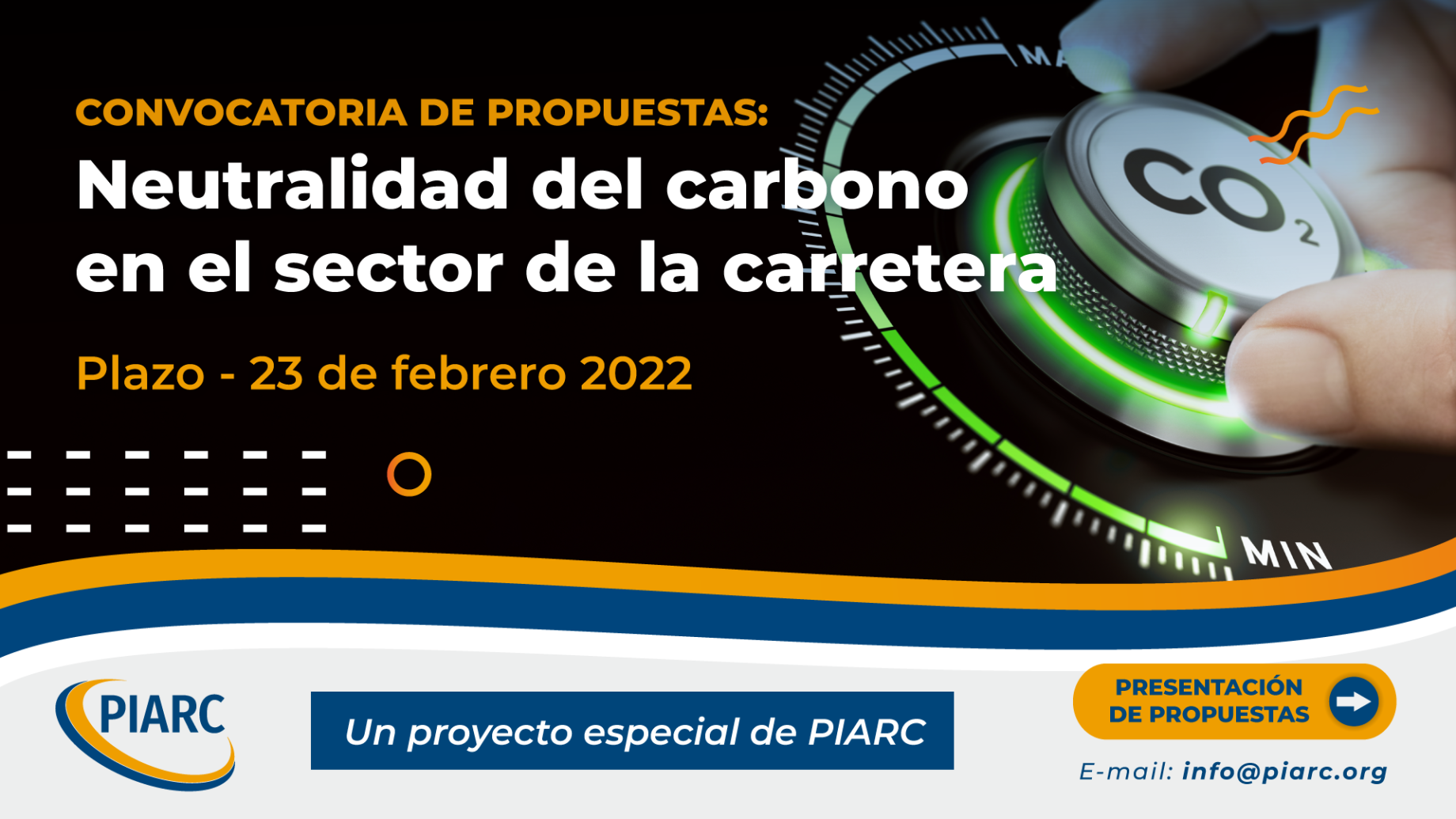 PIARC lanza una nueva convocatoria de propuestas: proyecto especial sobre neutralidad de carbono del sector vial. ¡Participe!