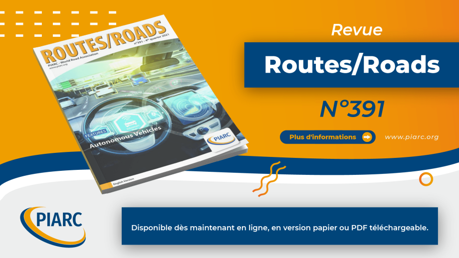 Tout ce que vous devez savoir sur les véhicules autonomes et les routes intelligentes ! Découvrez le dernier numéro du magazine Routes/Roads