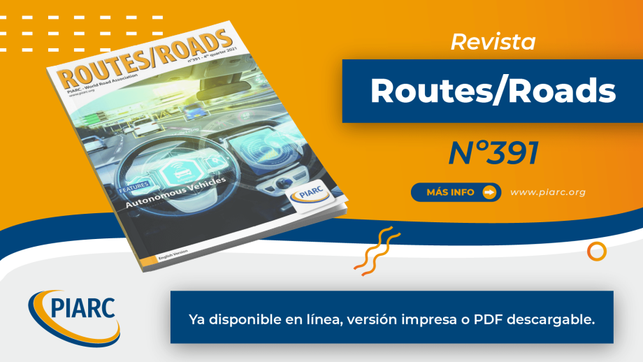 ¡Todo lo que necesitas saber sobre vehículos autónomos y carreteras inteligentes! Descubre el último número de la revista Routes/Roadse Routes/Roads