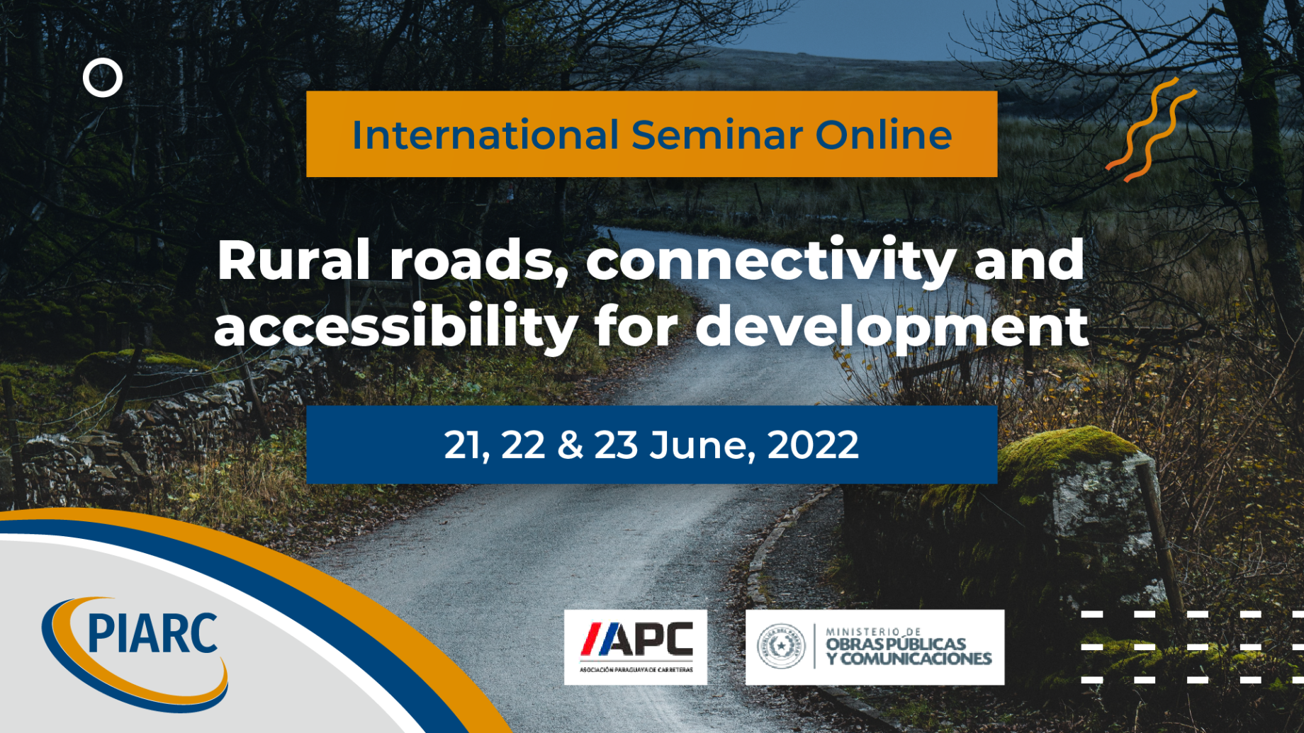 PIARC International Seminar Online June 21-23 2022