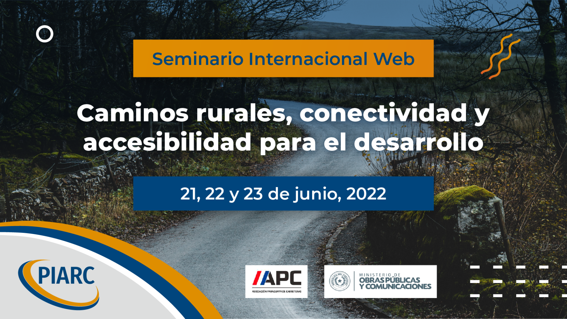 Seminario Internacional en línea de PIARC, 21-23 de junio de 2022