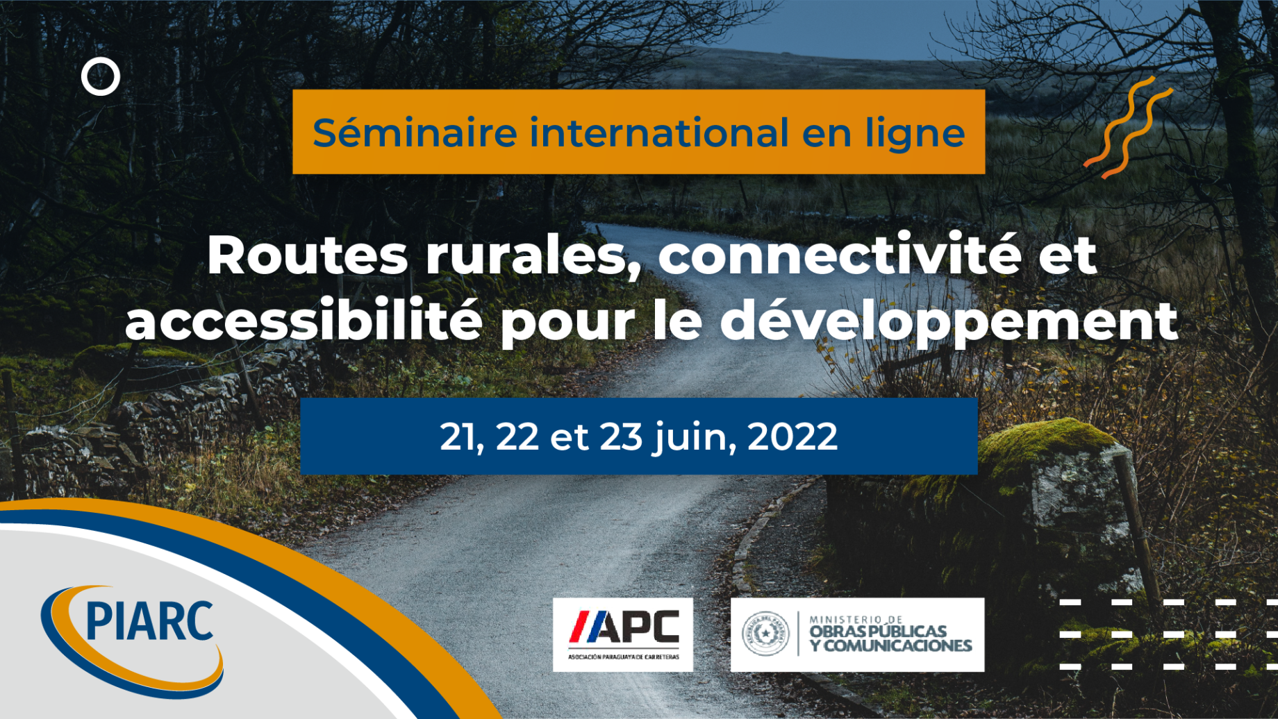 PIARC International Seminar Online June 21-23 2022