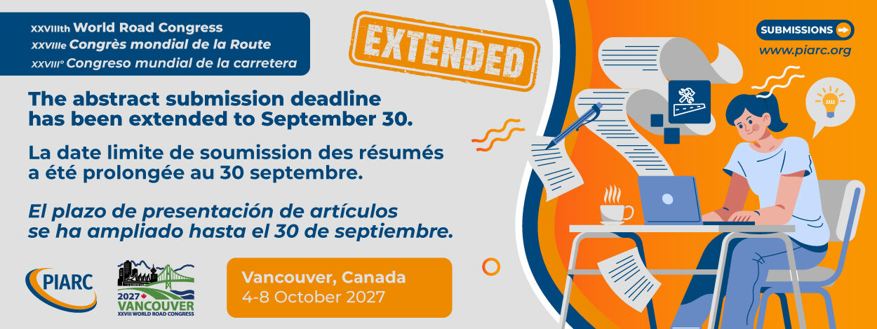 Face au succès de l'appel à communications, la date limite est prolongée au 30 septembre 2026