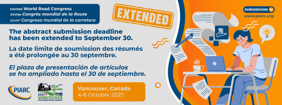 Face au succès de l'appel à communications, la date limite est prolongée au 30 septembre 2026