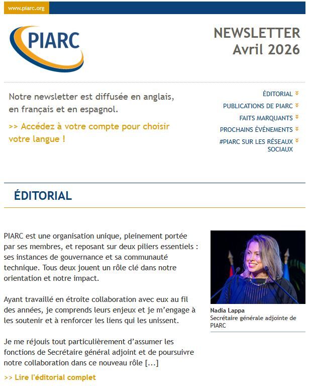 Newsletters - Abonnement