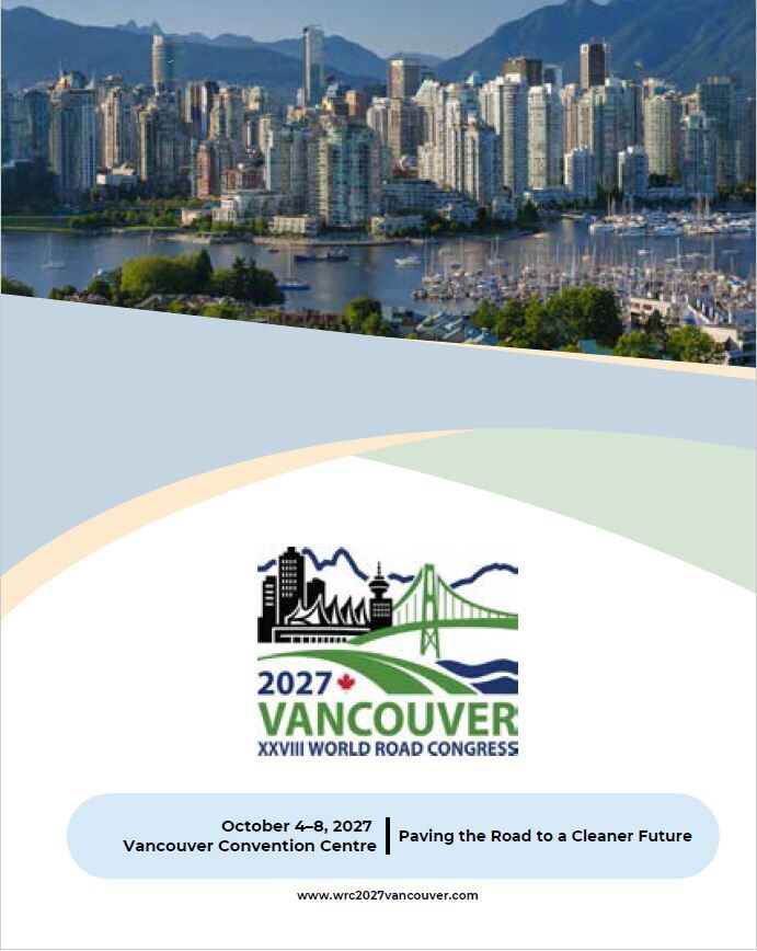 Bulletin 1 of XXVIII World Road Congress- Vancouver (Canada), October 2027