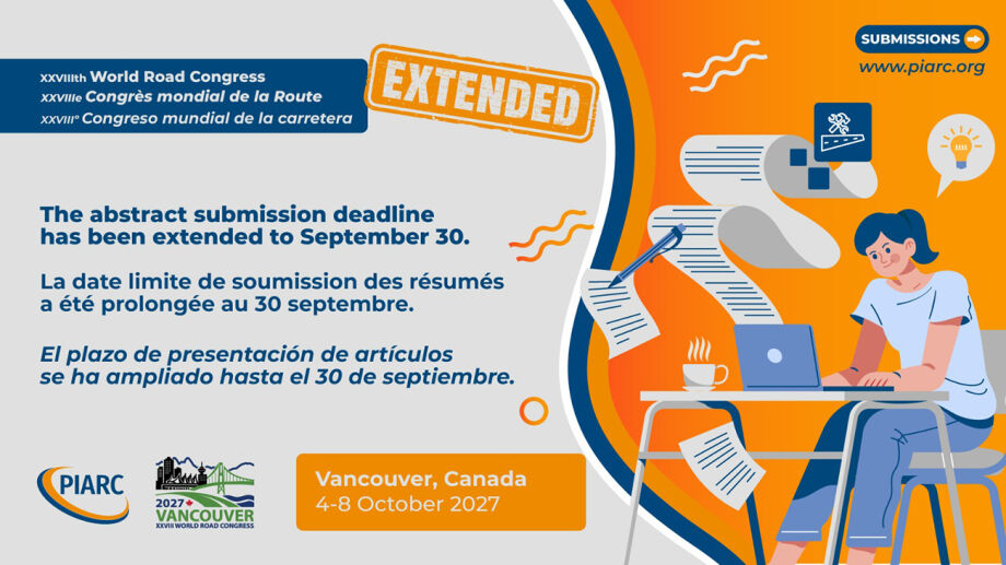 Face au succès de l'appel à communications, la date limite est prolongée au 30 septembre 2026