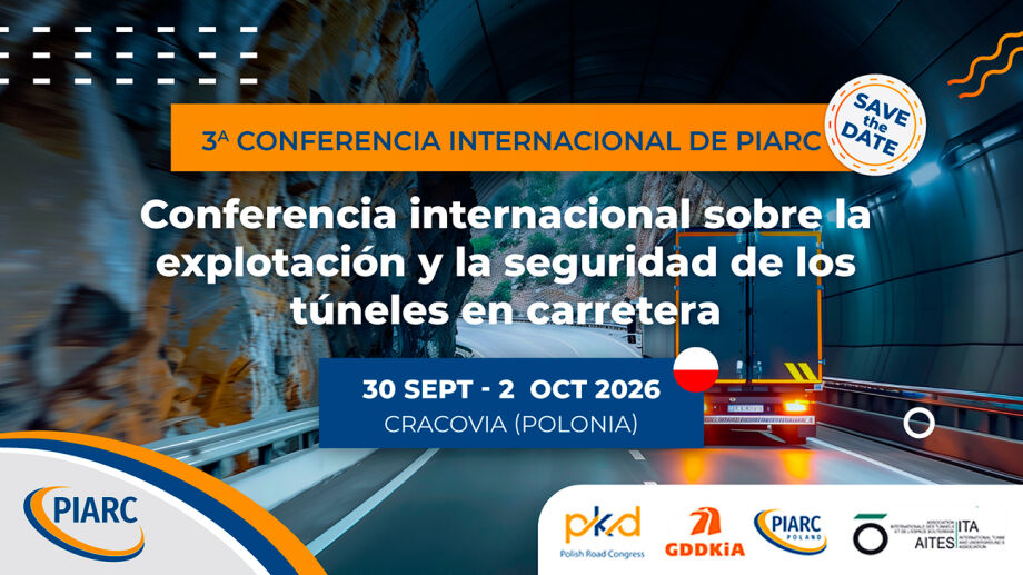 Del 30 de septiembre al 2 de octubre acompáñenos en Cracovia para la 3ª Conferencia Internacional sobre la Explotación y Seguridad de Túneles de Carretera.