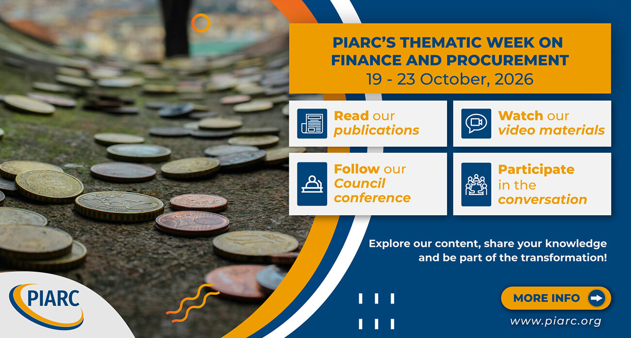 PIARC Finance and Procurement Thematic Week: Financing the future of road infrastructure