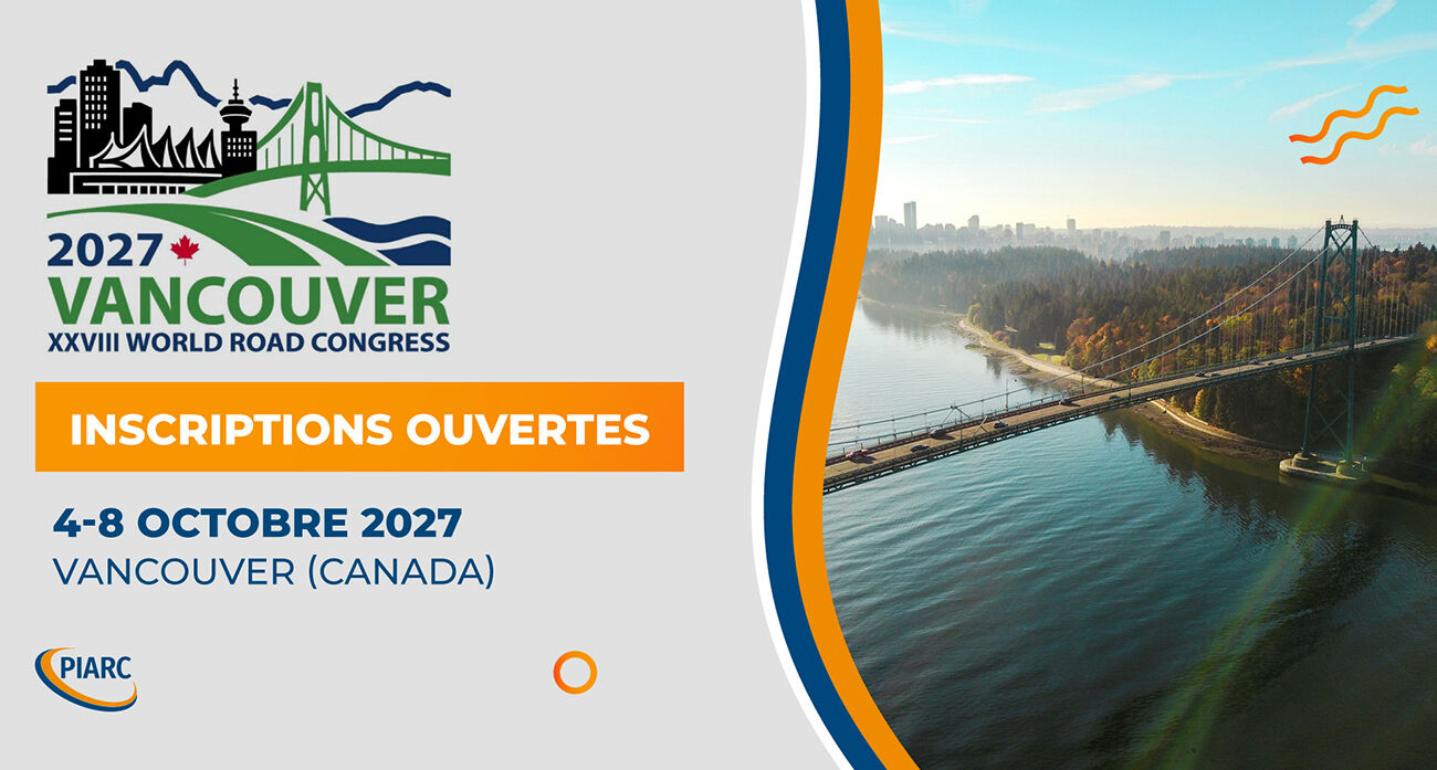 Les inscriptions sont ouvertes pour le XXVIIIe Congrès mondial de la Route à Vancouver