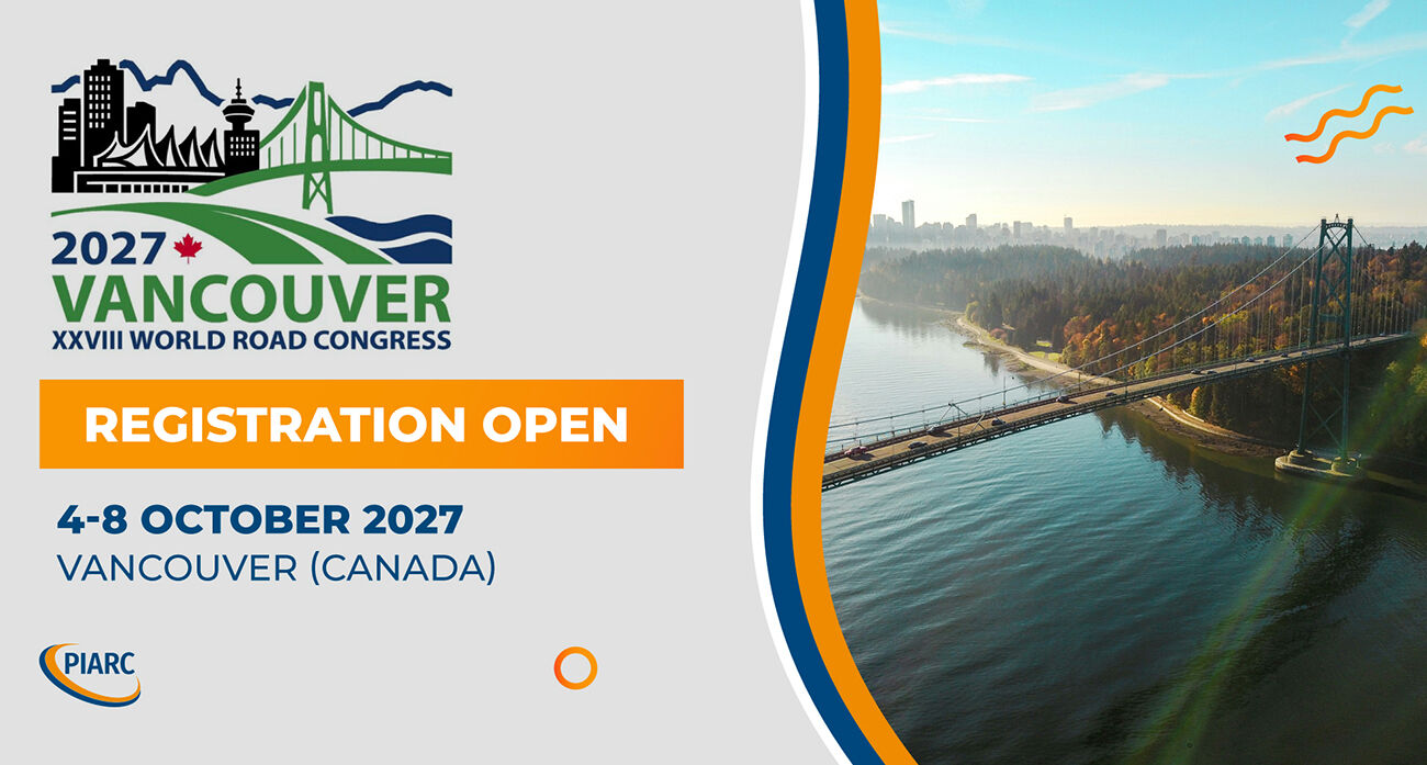 Registration is now open for the XXVIII World Road Congress in Vancouver