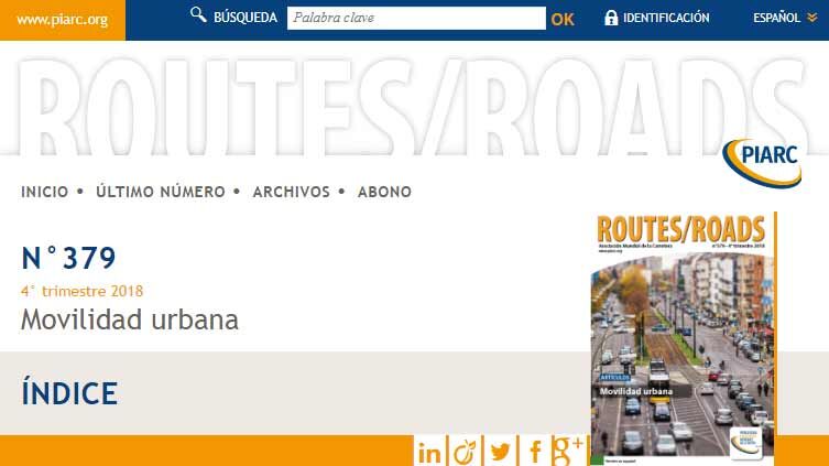 Las revistas Routes/Roads están disponibles en versión digital