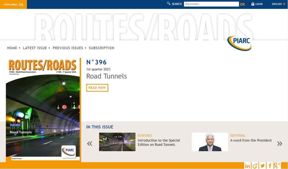 Routes/Roads magazines are available in digital format