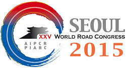 Logo du Congrès de Séoul 2015 - Association mondiale de la Route