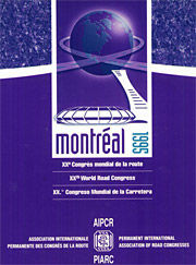 Congrès mondial de la Route - Montréal 1995 - Association mondiale de la Route