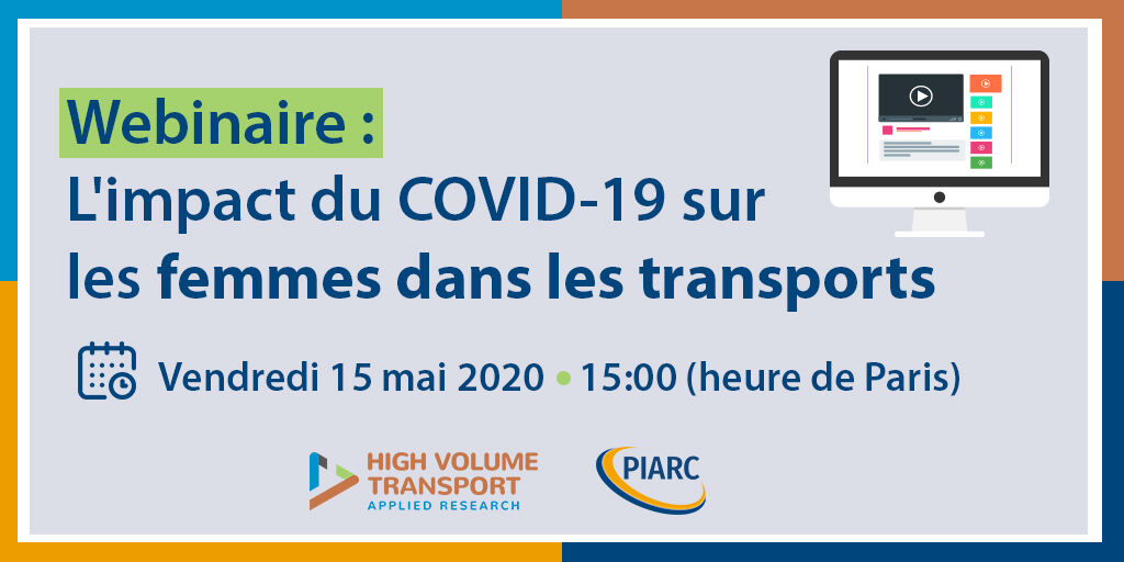 Webinaire : L'impact de COVID-19 sur les femmes dans les transports