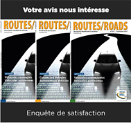 ¡Mejoremos juntos la revista Routes / Roads de la Asociación Mundial de la Carretera!