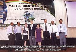 Seminario Santa Cruz de la Sierra Bolivia 2011, Asociación Mundial de la Carretera - PIARC