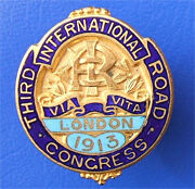 Congreso Mundial de la Carretera - Londres 1913 - Asociación Mundial de la Carretera