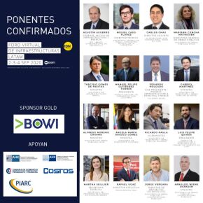 ¡Inscríbase al Foro Virtual de
Infraestructuras LATAM que contará con la participación de PIARC!