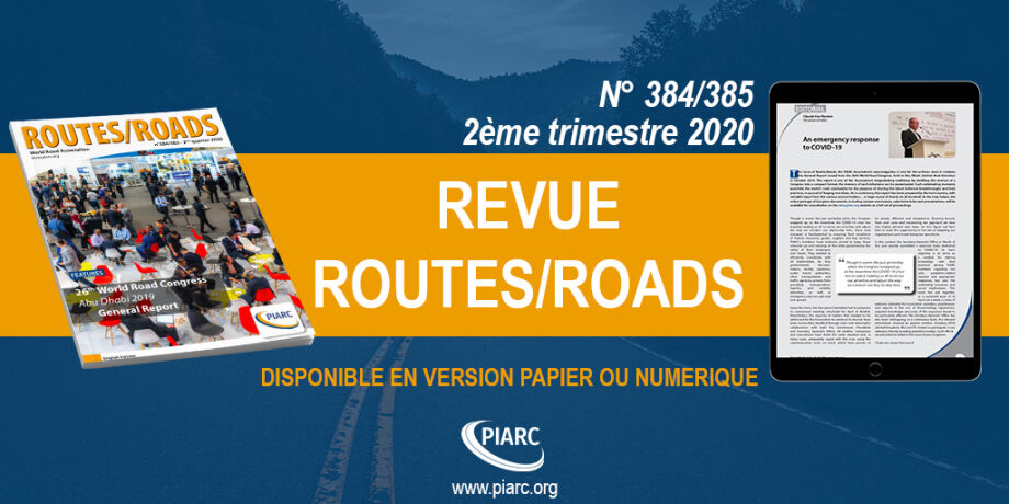 Consultez le nouveau numéro de la revue de PIARC « Routes/Roads » !