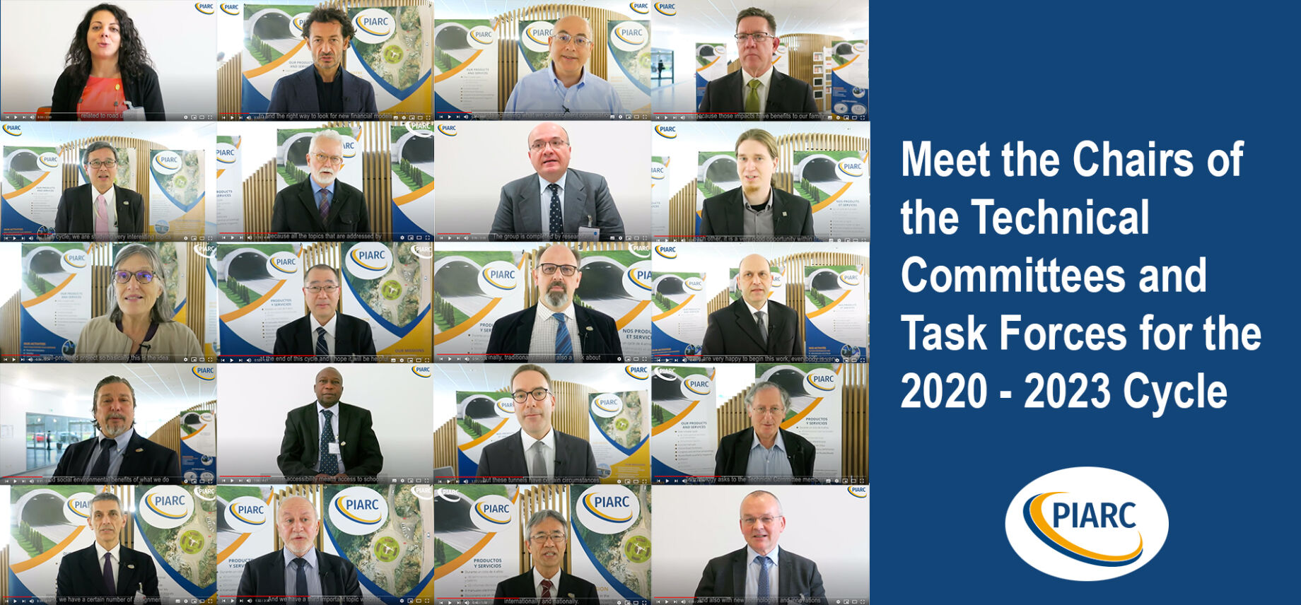 Meet the Chairs of the 22 Technical Committees and Task Forces for the 2020 - 2023 Work Cycle