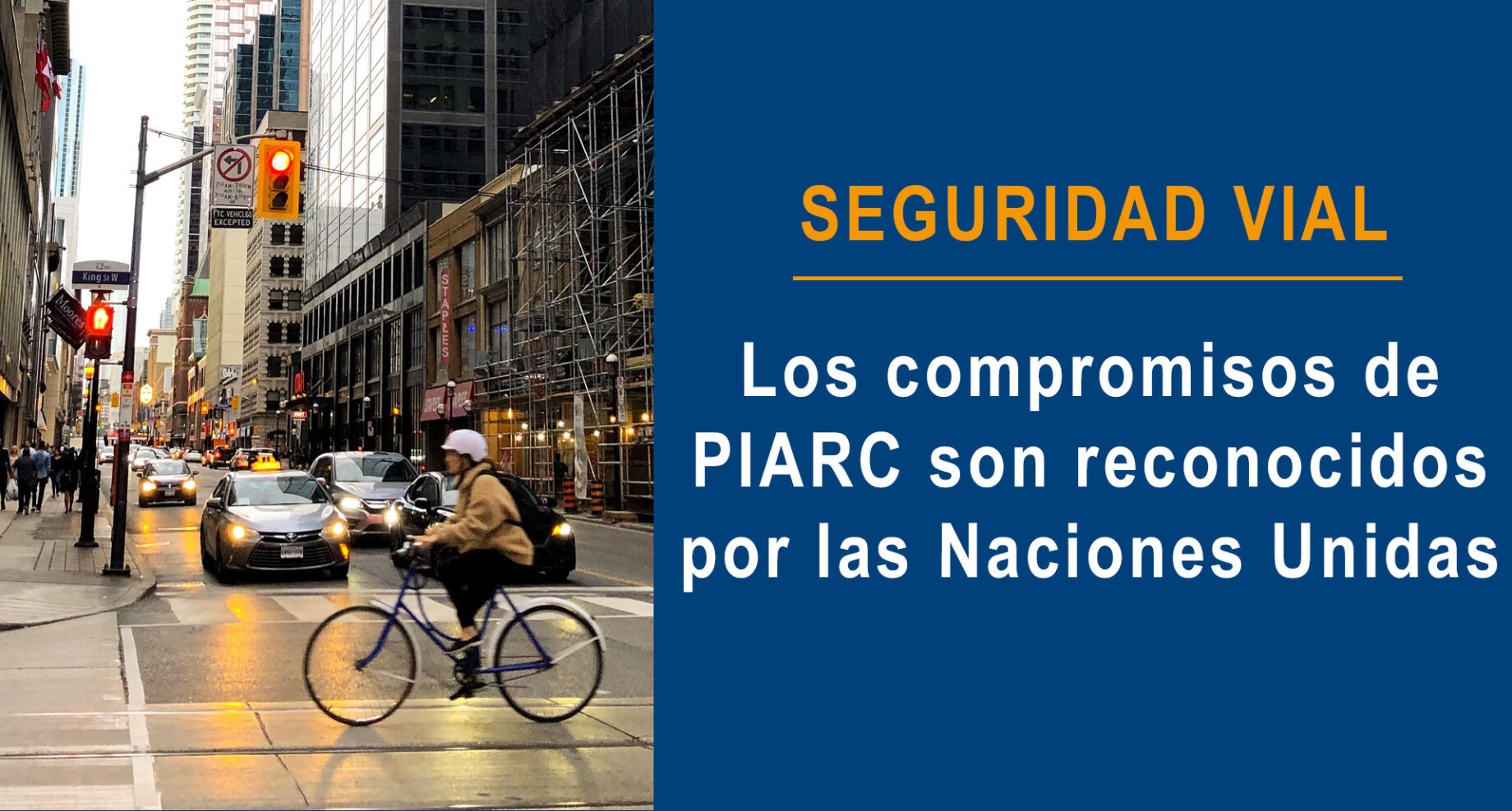 Seguridad vial: los compromisos de PIARC son reconocidos por las Naciones Unidas