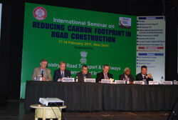 Seminario Nueva Delhi 2011, Asociación Mundial de la Carretera - PIARC