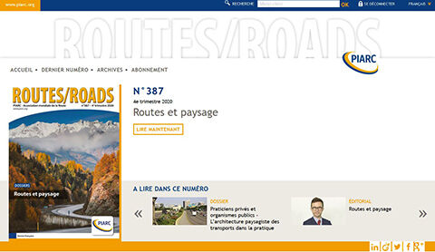 La revue Routes/Roads est disponible en version numérique.