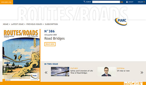 Routes/Roads magazines are available in digital format