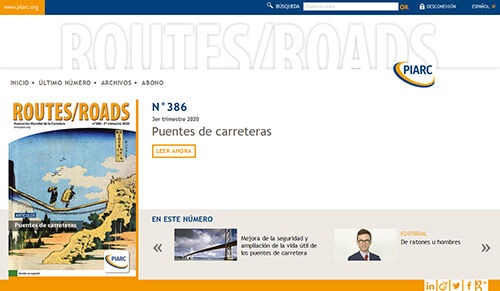 La revista Routes/Roads disponible en versión digital