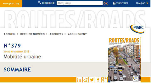 La revue Routes/Roads est disponible en version numérique.