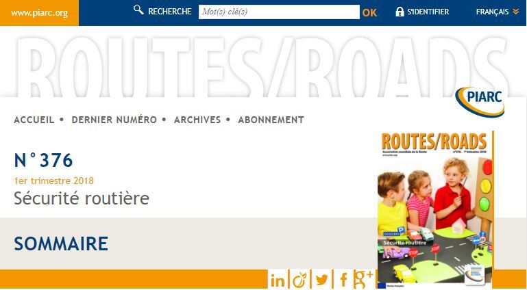 La revue Routes/Roads est disponible en version numérique.