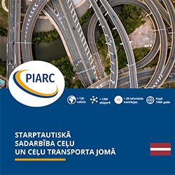 Starptautiskā sadarbība ceļu un ceļu transporta jomā - PIARC Presentation Leaflet 2020
