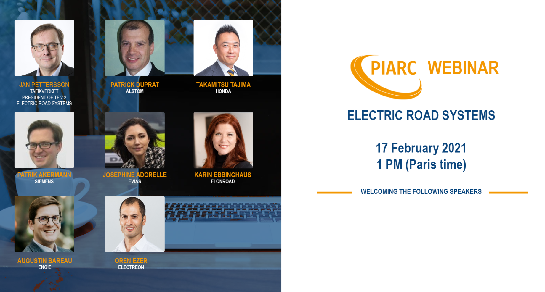 Increase your knowledge with PIARC’s first Electric Road Systems webinar!