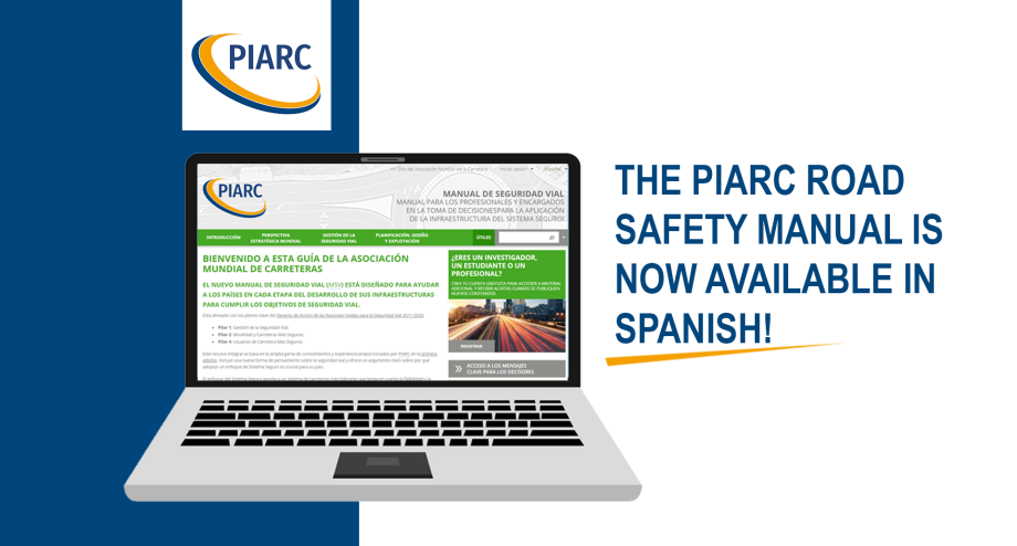 The PIARC Road Safety Manual is now available in Spanish!