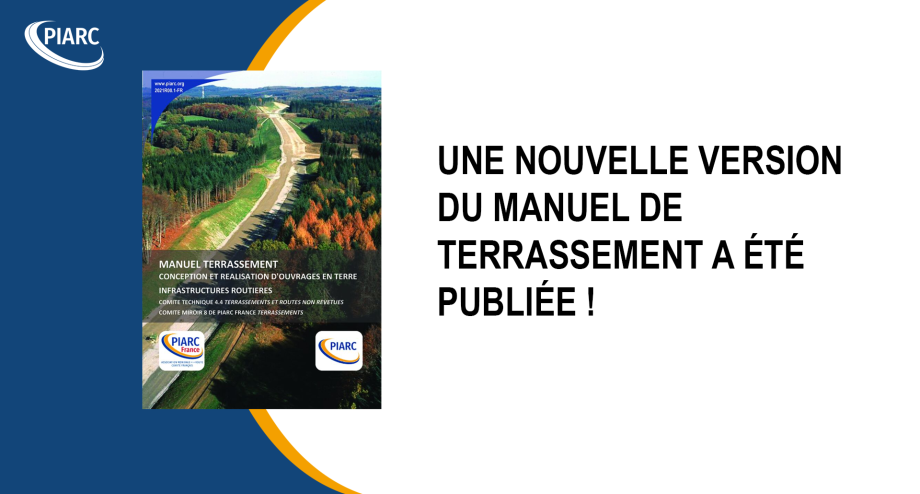 Une nouvelle version du manuel du terrassement a été publiée !