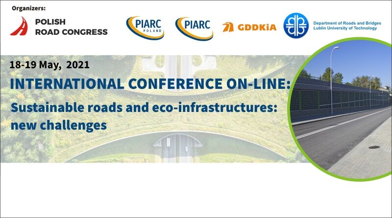 Learn how to face the new challenges of sustainable roads with this online conference on 18-19 May