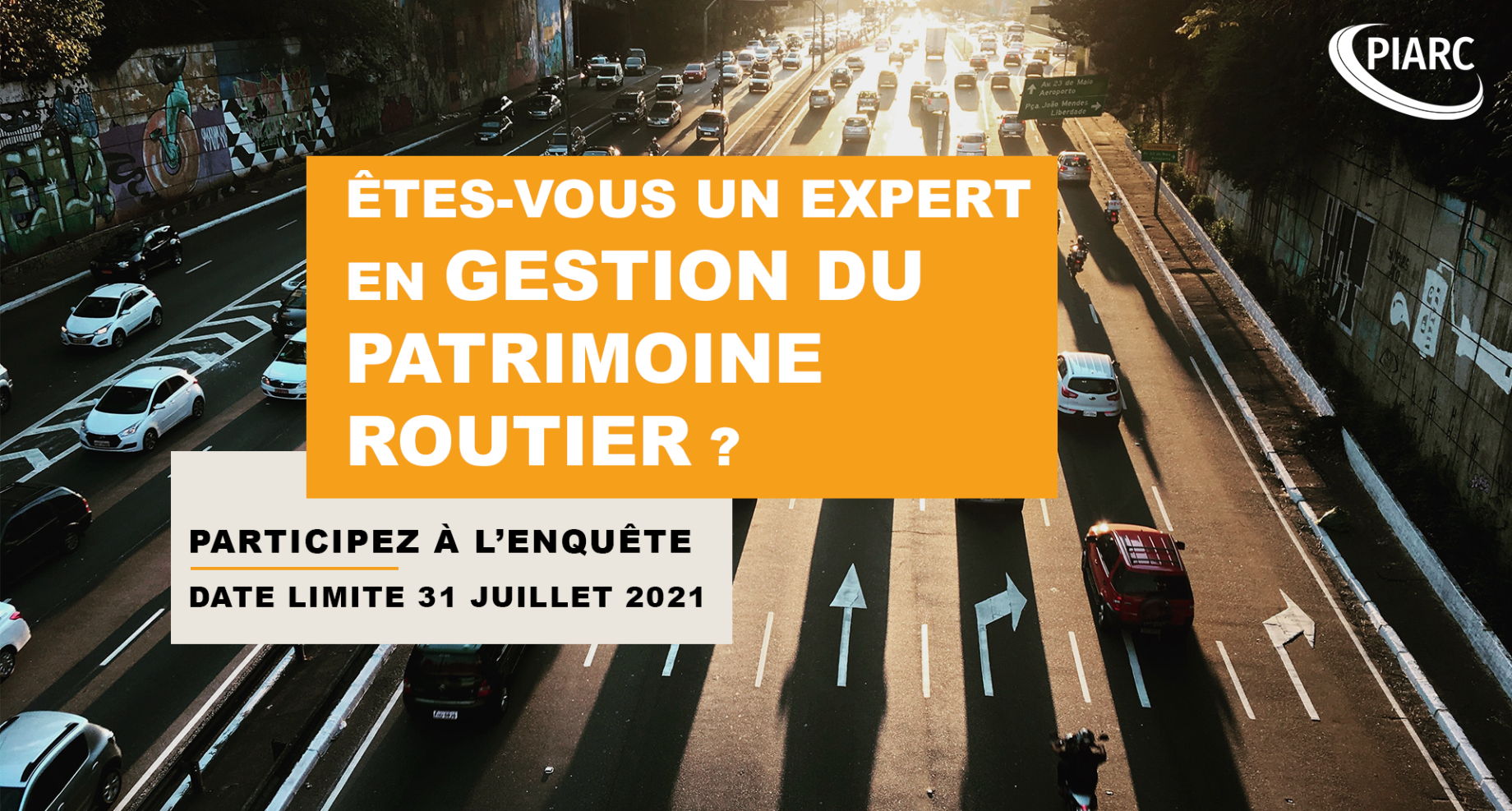 Partagez vos connaissances sur la gestion du patrimoine routier dans cette nouvelle enquête !