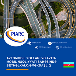 PIARC Presentation Leaflet 2020 in Azeri