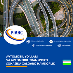 PIARC Presentation Leaflet 2020 in Uzbek