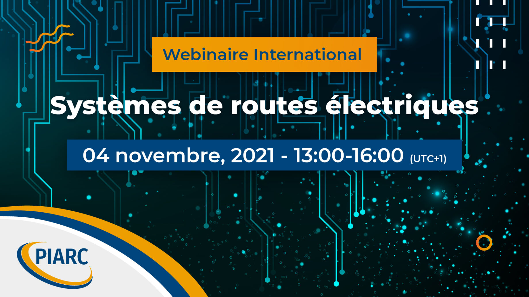 Participez à la troisième édition du webinaire de PIARC sur les Systèmes de routes électriques !