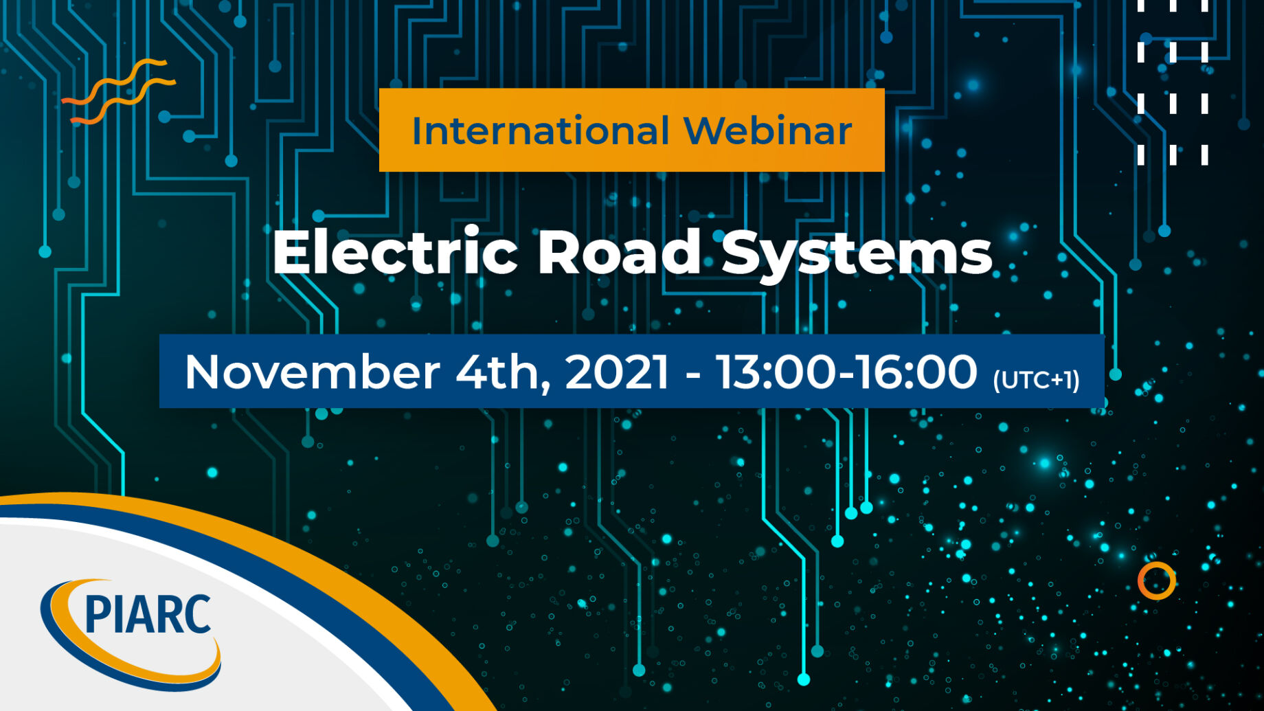Take part
on the third edition of PIARC webinar on Electric Road Systems !