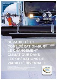 Durabilité et considération sur le changement climatique dans les opérations de viabilité hivernale