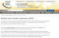 Le dernier numéro du Bulletin des Comités nationaux de l'AIPCR vient de paraître